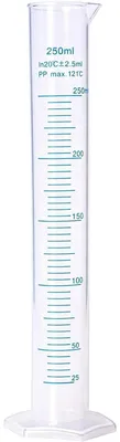 Immagine prodotto di Becher in vetro borosilicato da 250 ml con beccuccio, qualità da laboratorio