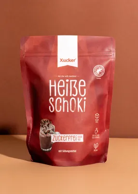 Produktbild von Xucker Heiße Schoki, zuckerfreie Trinkschokolade mit Xylit, 700g