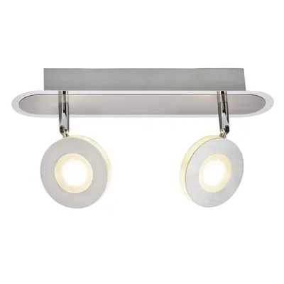 Produktbild von Brilliant LED Wand- & Deckenstrahler Benko Eisen 2 x 5W 800lm warmweiß 3000K schwenkbar