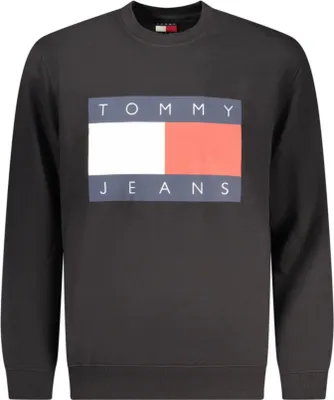 Produktbild von Hochwertiges Herren Langarm-Sweatshirt aus Baumwolle – Schwarz