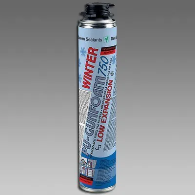 Obrázek produktu pro DEN BRAVEN pěna nízkoexpanzní zimní 750ml pistolová do -15°C 40324BD