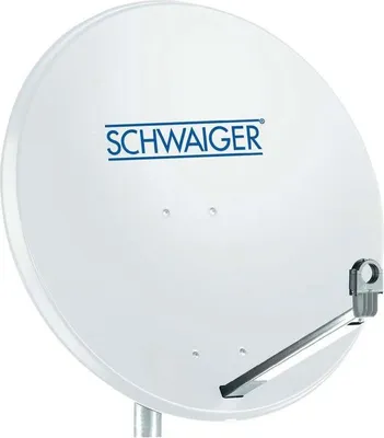 Produktbild von Satellitenschüssel Aluminium Hellgrau/Rot/Anthrazit 75 cm, Farbe:Hellgrau (RAL7035)