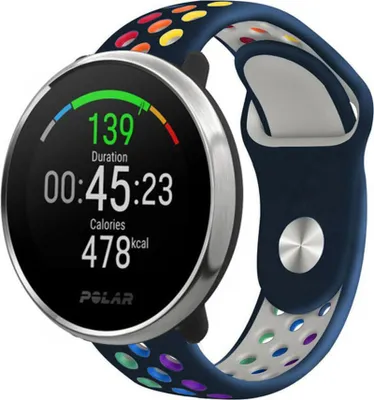 Produktbild von Strap-it Polar Ignite Sportarmband (Dunkelblau/Bunt)