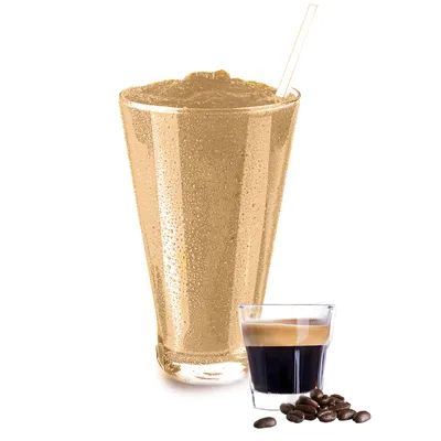 Produktbild von Espresso Geschmack Smoothie Slush Ice Granita 1:8