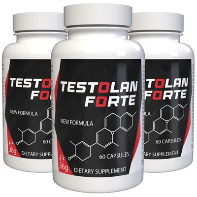 Image de Testolan Forte - 180 Gélules (3x 60 Gélules), Paquet de 3