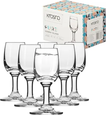 Obrázok produktu pre KROSNO Pure Poháre na Vodku, Sada 6, 35 ml