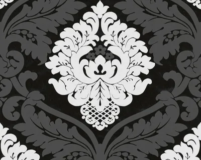 Produktbild von A.S. Création Vliestapete Black & White, schwarz, weiss, 10,05 m x 0,53 m, 554314, 5543-14