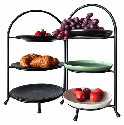 Produktbild von Etagère Ø 17,5 cm, (H) 46,5 cm