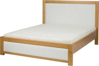 Image de Lits doubles en bois massif, modèle "Bett Massivholz", en bois de hêtre, pour chambre à coucher, dimensions 180x200 cm