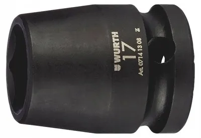 Produktbild von Würth 27mm 1/2" Einschlagsnuss Sechskant kurz