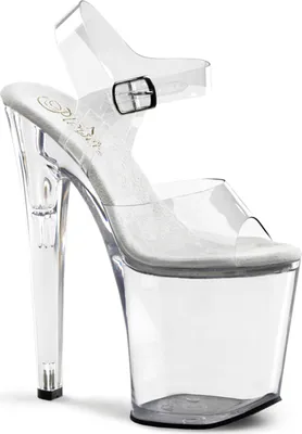 Produktbild von XTREME-808 Damen Sandale von Pleaser, Transparent EU 35, US 5