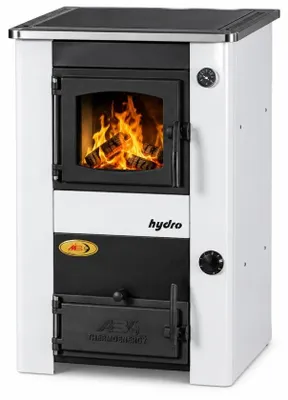 Obrázek produktu pro Krbová kamna na dřevo s výměníkem Concept 2 Mini a varnou plotnou - 17,1 kW - bílý
