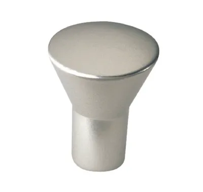 Produktbild von HSI Möbelknopf Zamak matt vernickelt 16 mm