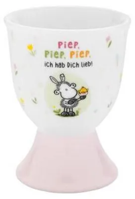Produktbild von Eierbecher Motiv 'Piep, piep, piep, ich hab Dich lieb!'