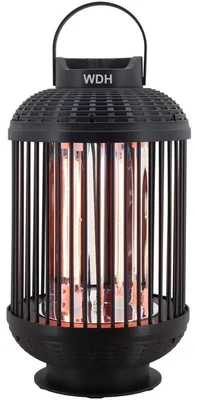 Productafbeelding van Aktobis WDH-12HL verwarmingslantaarn | 600/1.200 watt, 180° draaibaar