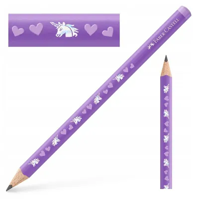 Produktbild von FABER-CASTELL Jumbo - Bleistift - Einhorn - HB