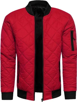 Produktbild von Recea Herren-Bomber Harbor rot XXL