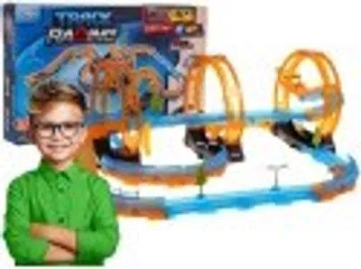 Obrázok produktu pre obrovská pretekárska dráha + 3 slučky 48 el. pre deti