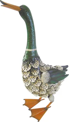 Immagine prodotto di Decorazione MagicHome Mecco, Anatra, lamiera, 35x16,5x47 cm