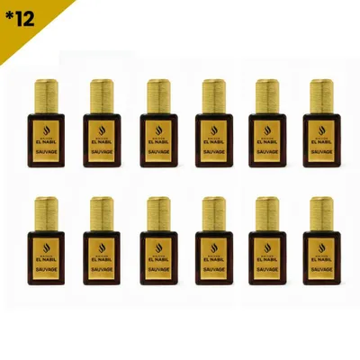 Produktbild von el Nabil Sauvage Parfum Concentré Sans Alcool 12*5ml