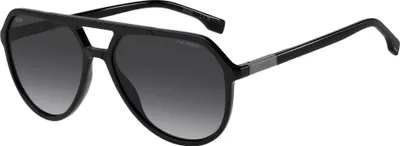 Zdjęcie produktu dla Okulary przeciwsłoneczne Hugo Boss BOSS 1831/S Black 58/16/145 dla mężczyzn