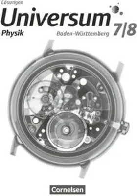 Produktbild von Universum Physik 7./8. Schuljahr - Gymnasium Baden-Württemberg - Lösungen zum Schülerbuch