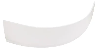Produktbild von Calmwaters® Badewannenschürze Curved Wellness, weiße Wannenschürze aus Acryl, für Eckbadewannen in 150 x 150 cm, 03SL3016