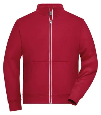 Imagen del producto de Chaqueta "Solid" para hombre, marca James and Nicholson, modelo LT6040 (talla M), color rojo