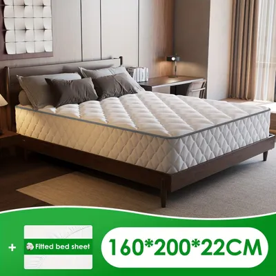 Produktbild von Taschenfederkernmatratzen - Spiralfedermatratzen - Boxspringmatratzen - Matratzen 160x200 cm - 7-Zonen, orthopädisch - Atmungsaktiver Baumwollbezug
