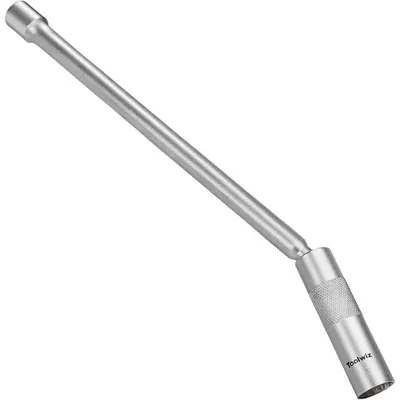 Produktbild von Zündkerzensteckschlüssel 14 mm mit 30 cm Verlängerung, 3/8 Zoll, 12-Kant, 360° Drehgelenk, dünnwandig