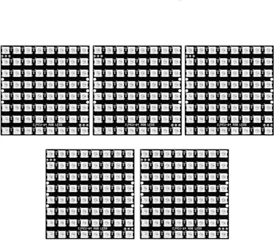 Produktbild von AZ-Delivery LEDs U 64 LED Matrix Panel CJMCU-8x8 Modul für Raspberry Pi, 5x LED-Panel
