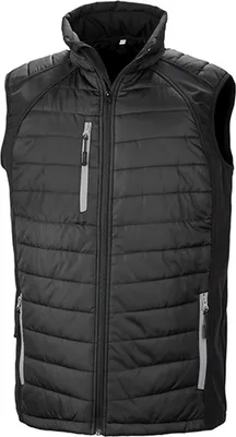 Produktbild von Result Core Baumwolle Classics-30.238X Hybrid Gilet Compass Gr. XS black/grey