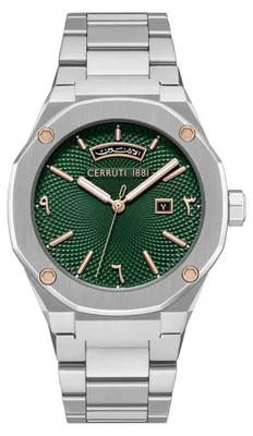 Produktbild von Cerruti 1881 Armbanduhr Date Razzuolo Green