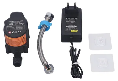 Immagine prodotto di Pompa automatica di aumento della pressione dell'acqua 100 W CC 24 V per doccia domestica, cucina e giardino