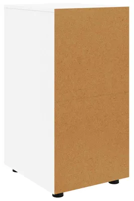 Image de Armoire de rangement Blanc 40 x 48 x 81 cm Bois d'ingénierie