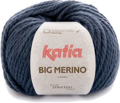 Obrázek produktu pro Katia Big Merino 14 Blue Pletací příze