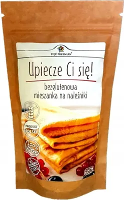 Produktbild von GLUTENFREIE PFANNKUCHENMISCHUNG OHNE ZUCKERZUSATZ 250 g – PIĘĆ PRZEMIAN