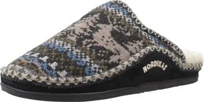 Produktbild von NORDIKAS Hausschuhe Modell 2502 Schwarz