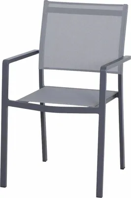 Produktbild von SIENA GARDEN Leeds Stapelsessel Aluminium