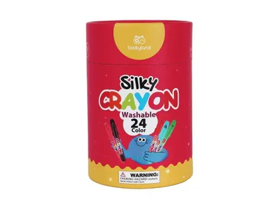 Obrázok produktu pre Tookyland Mäkké pastelky - umývateľné (24 ks)