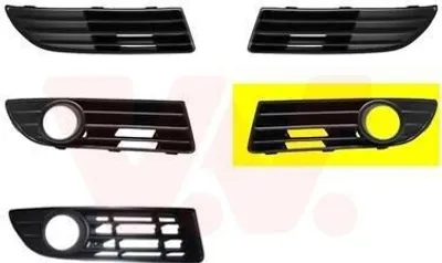 Image de Grille Grille d'aération Phares antibrouillard gauche Polo 9N3