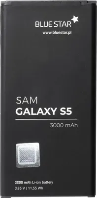 Produktbild von Bluestar Akku Ersatz kompatibel mit Samsung Galaxy S5 3000 mAh SM-G900 Austausch Batterie Accu EB-BG900BBC