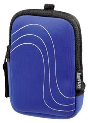 Produktbild von Hama Fancy Neoprene Swell, Kompaktes Gehäuse, Universal, Digital Cameras, Blau