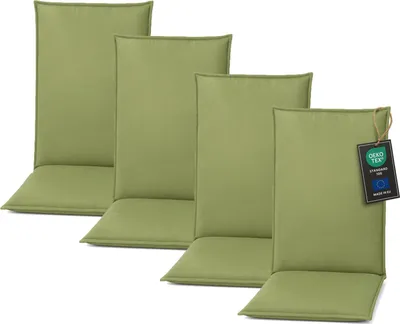 Obrázek produktu pro Pillows24 Polštář pro venkovní židle -120x50x8 cm / Zelená - Polštář, sedák na židli, sedák na zahradní nábytek, zahradní židle