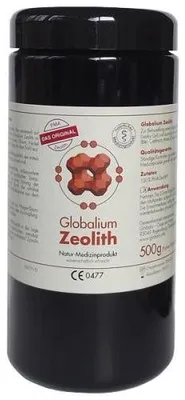 Produktbild von Globalium Zeolith Medizinprodukt Großpackung Pulv. 500 g