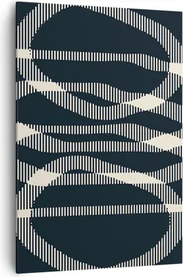 Produktbild von Bild auf Leinwand - Leinwandbild - Einteilig - Abstraktion künstlerisch kreativ - 70x100cm - Wand Bild - Wandbilder - Leinwanddruck - Wanddekoration - Leinwand bilder - Wandbild - PA70x100-4943