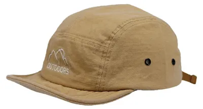 Obrázek produktu pro Baseballová čepice, dámská/pánská, bavlna, khaki barva, nastavitelná, prodyšná, s krátkou krempou