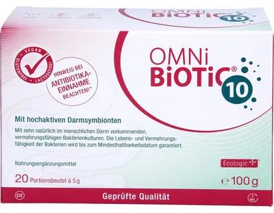 Produktbild von OMNi-BiOTiC 10 Portionsbeutel, 20 St. Beutel