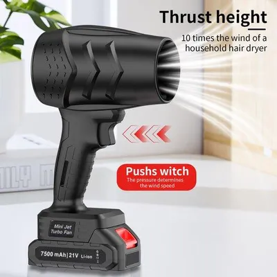 Obrázek produktu pro Bezdrátový turbo ventilátor s 21V akumulátorem na odfukování prachu