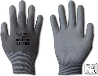Obrázek produktu pro Bradas RWPGY9, Polyester, Polyuretan, Šedá, Unisex, 1 párů